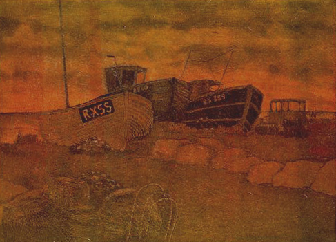 Hastings state 6 monoprint 4 wiped in black with orange roll 72dpi